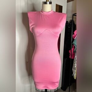 Saints Pink Sleeveless Dress